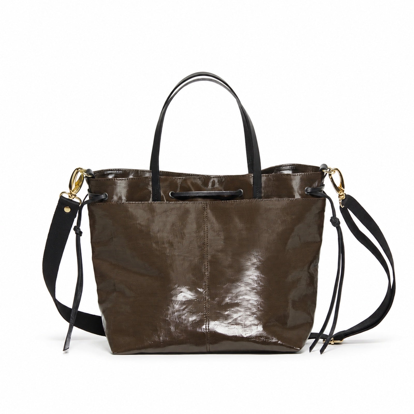 Emy Linen Tote Bag - Chestnut