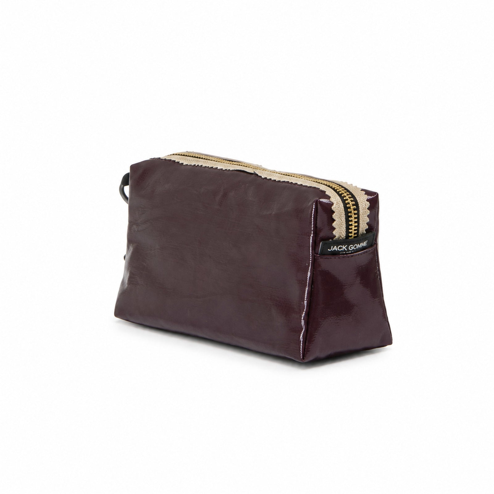 Blush Linen Cosmetic Bag - Wine