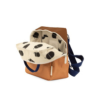 Kids Small Backpack - Brown and Blue
