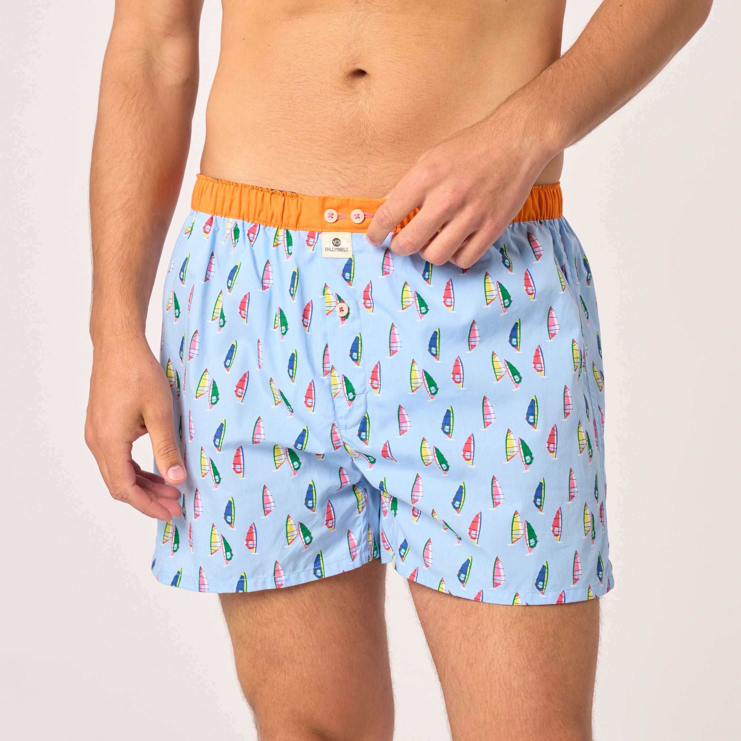 Cotton Boxer Shorts Windsurf