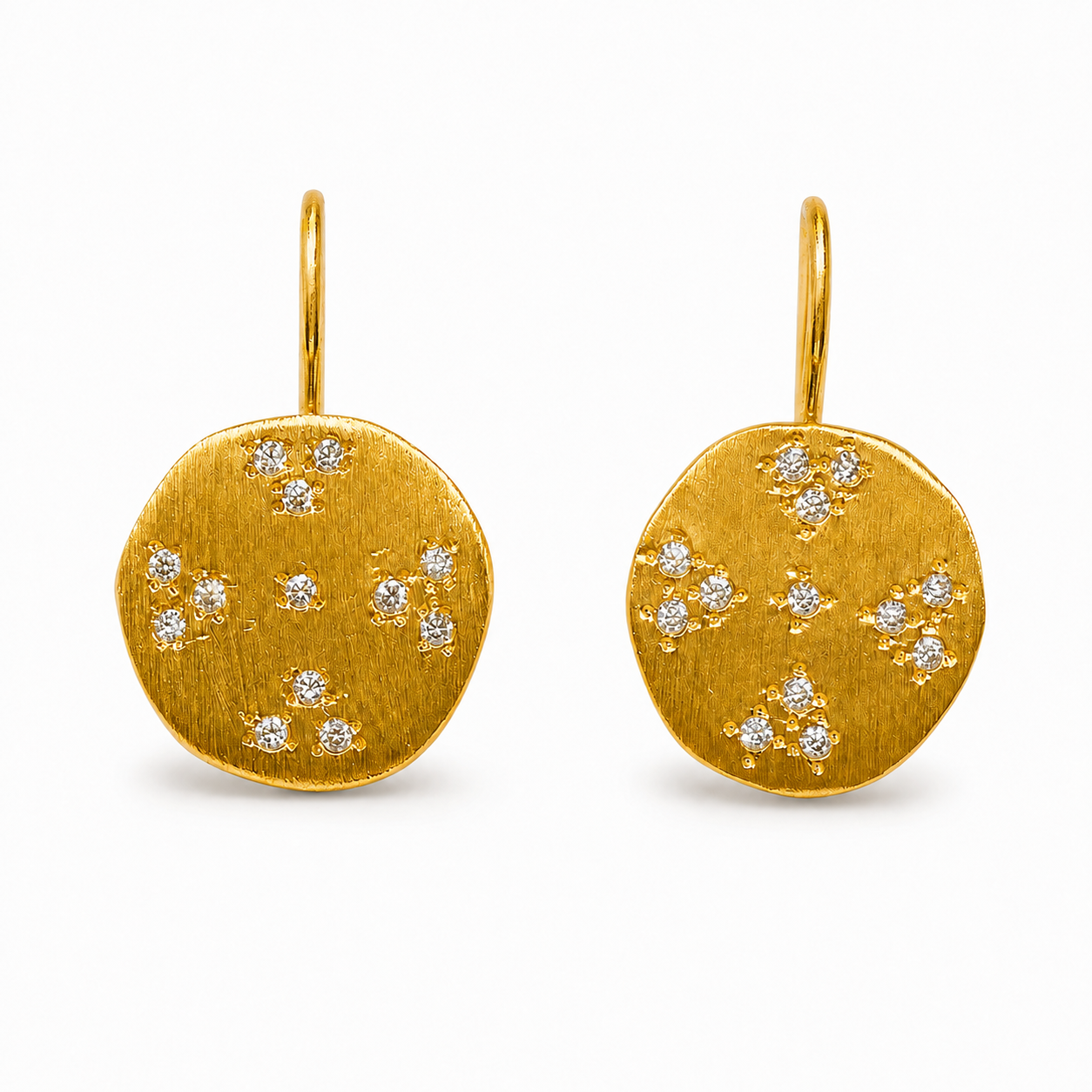 Cruz Earrings Large Disk