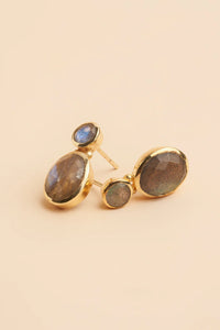 Zreinia Earrings Labradorite