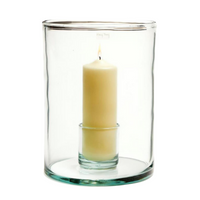 Hurricane Vase Large - Clear