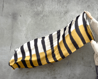 Merino Scarf DEODAT - Gold & Black