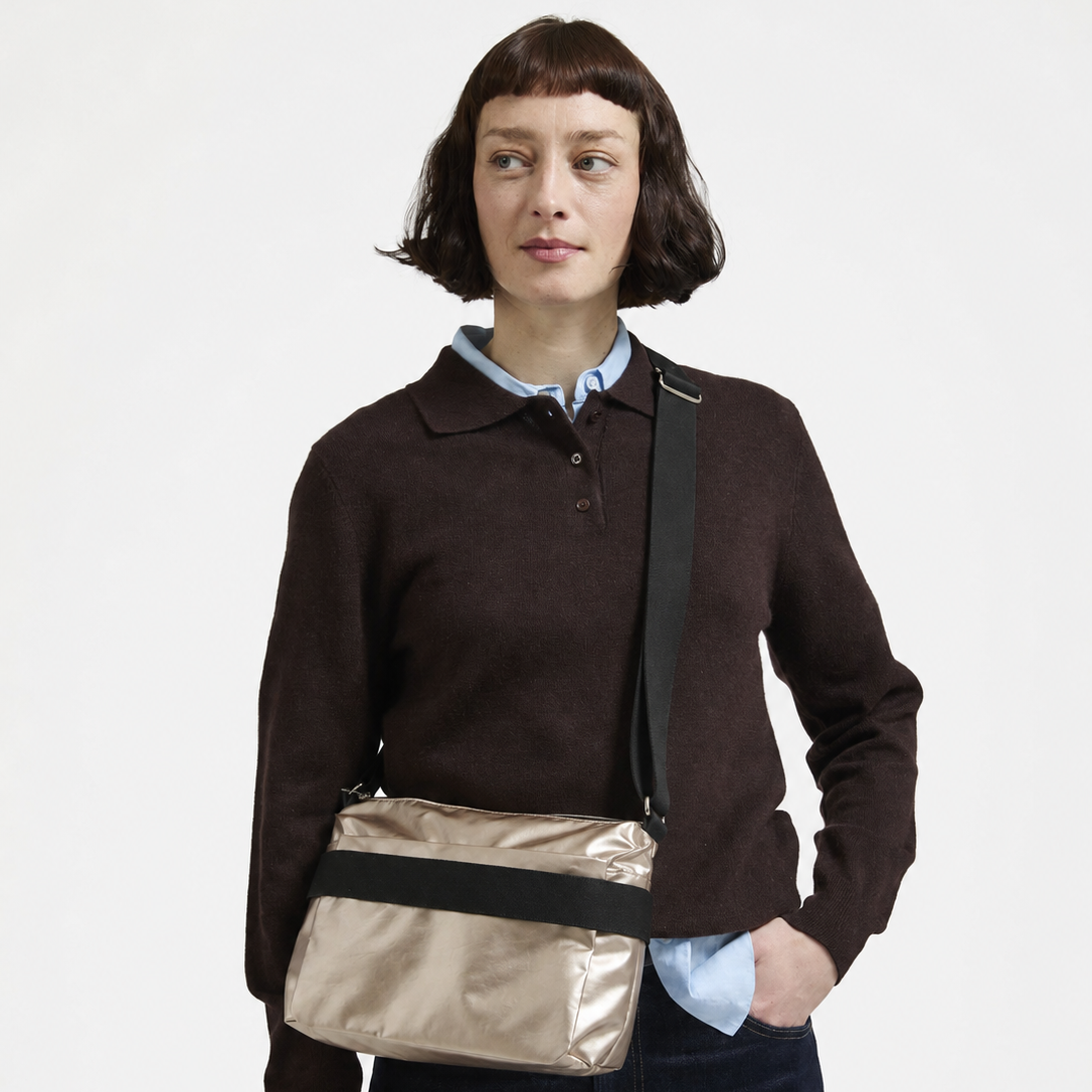 Riga Light Shoulder Bag - Nacre