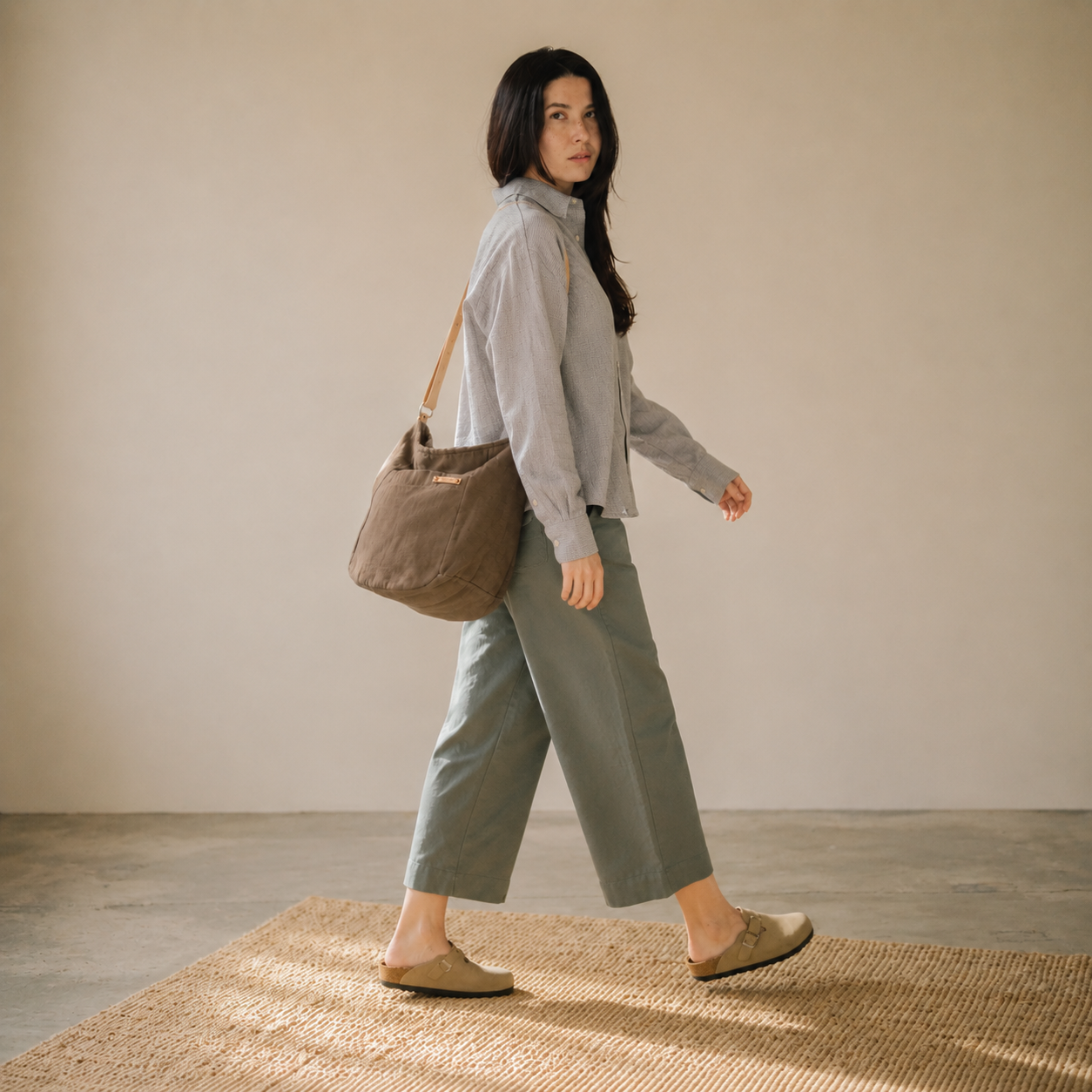 Crossbody Bag - Taupe