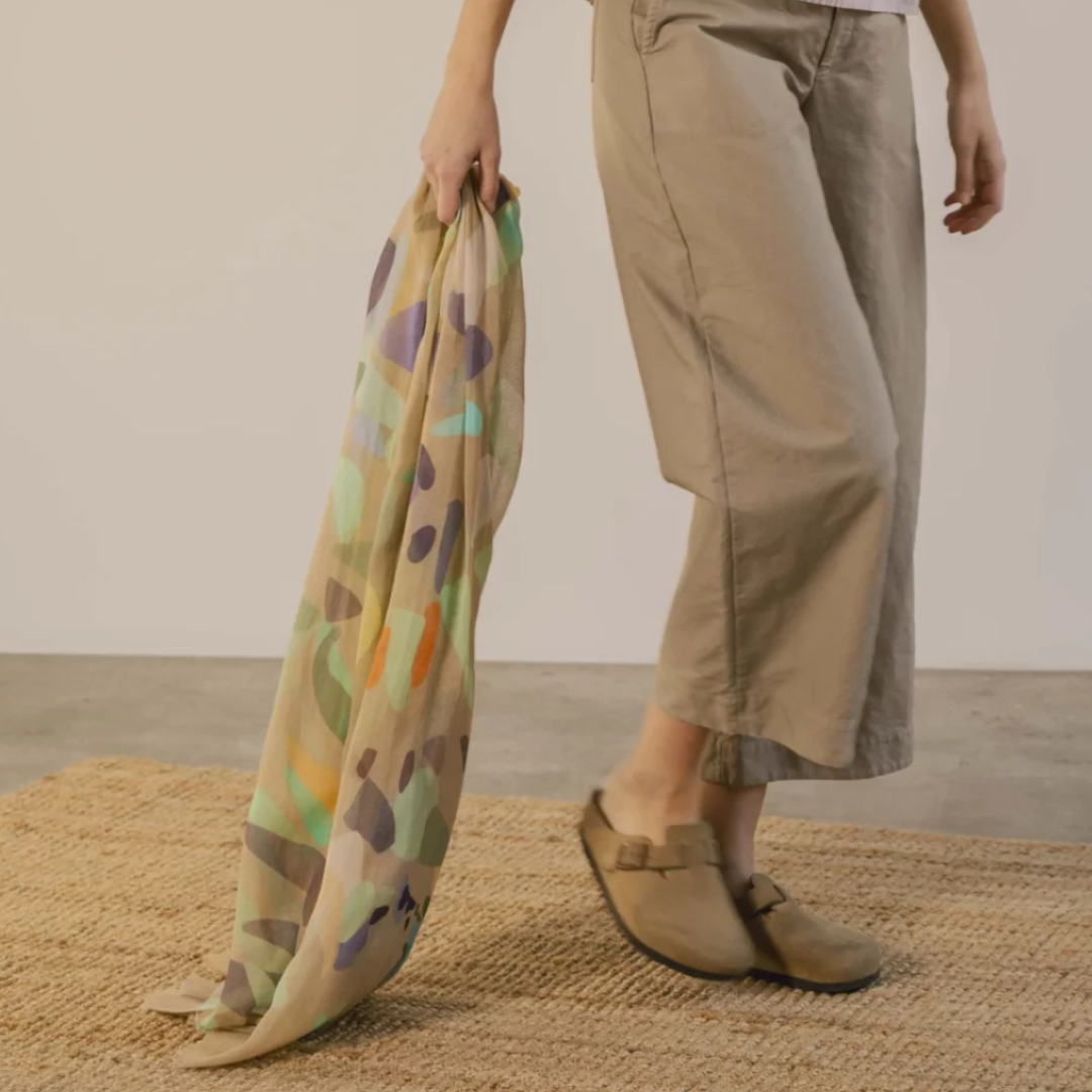 Day Flower Scarf