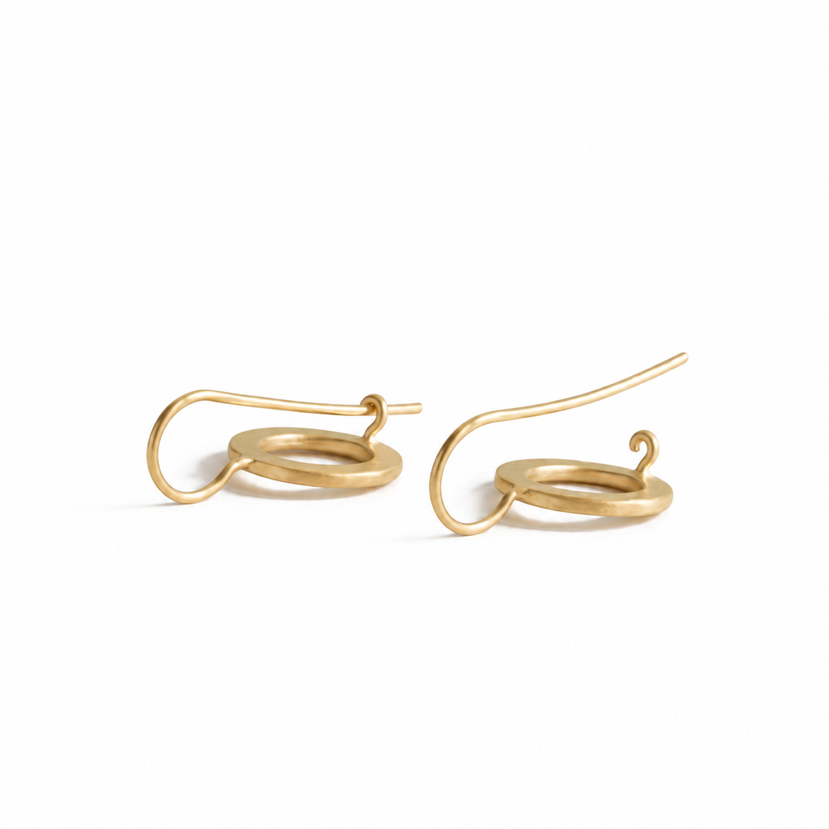 Aretes Hippies Small Earrings Gold
