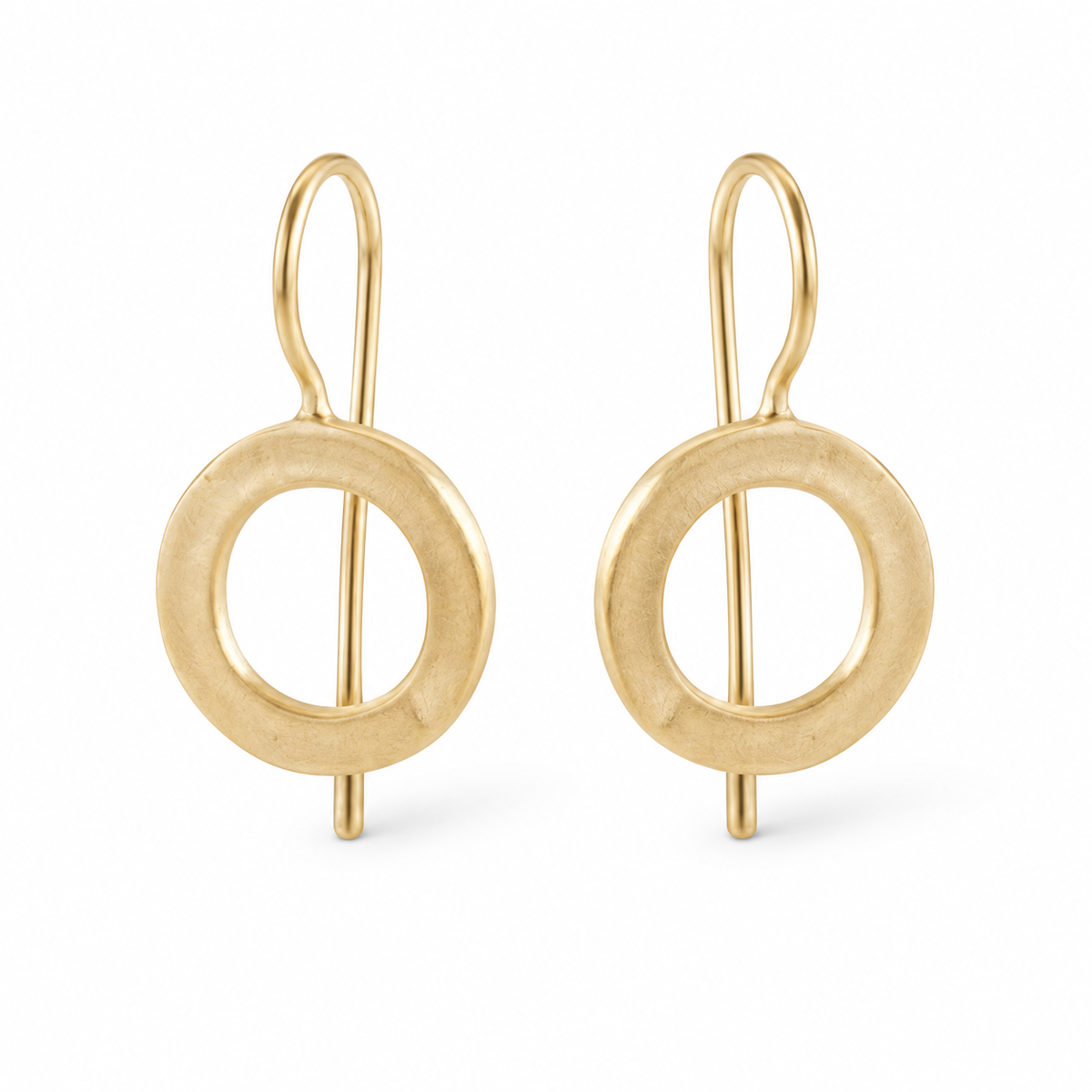 Aretes Hippies Small Earrings Gold
