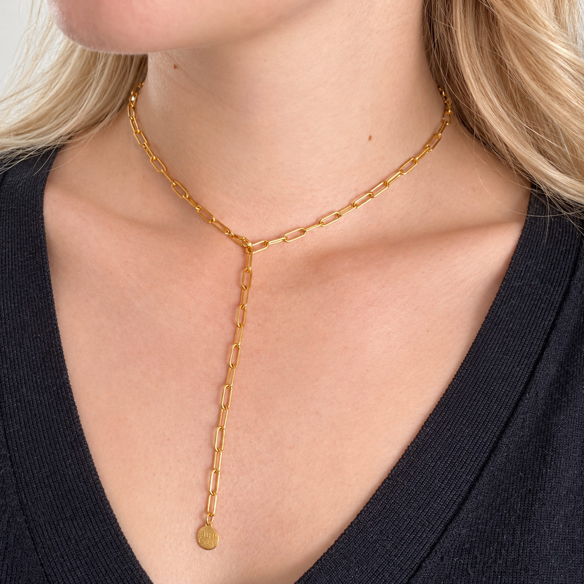 Rock & Soul Necklace - Gold