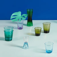 Lucca Glass - Moss Green