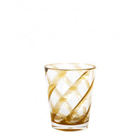 Fiorira Resin Tumbler Mustard Swirl