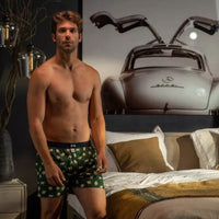 Cotton Boxer Shorts in The Irish