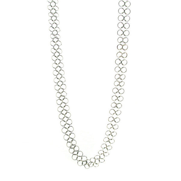 Les Basiques XL Chainmail Necklace - Silver