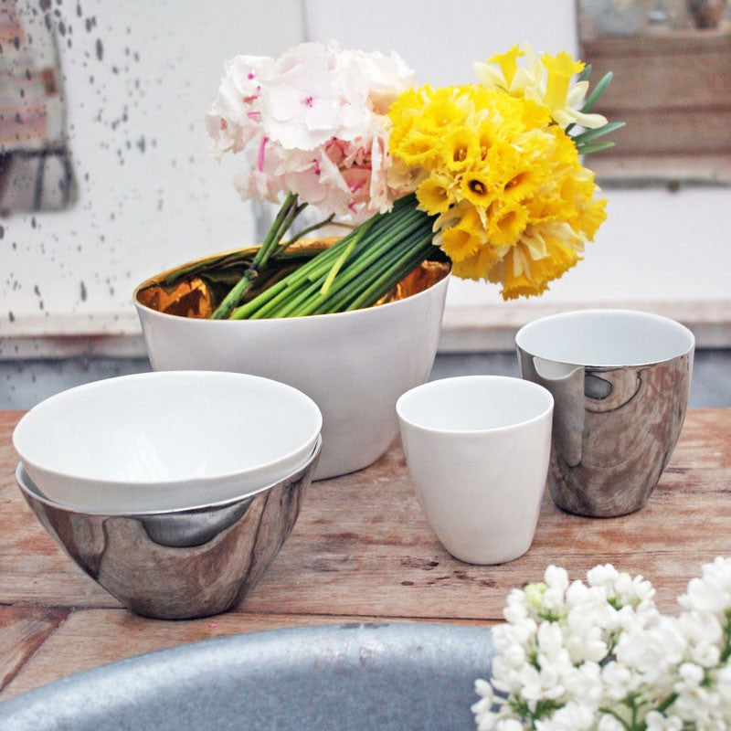 Gold Famished Bowl Medium