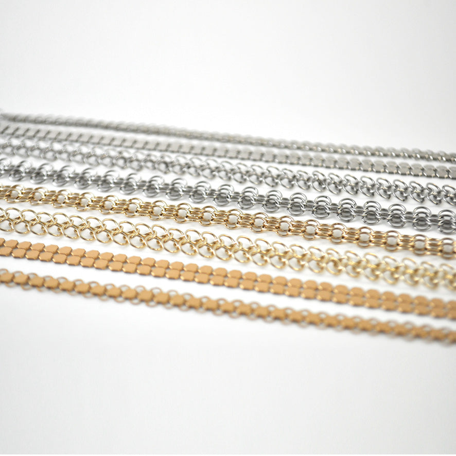 Louison Scale Mesh Bracelet
