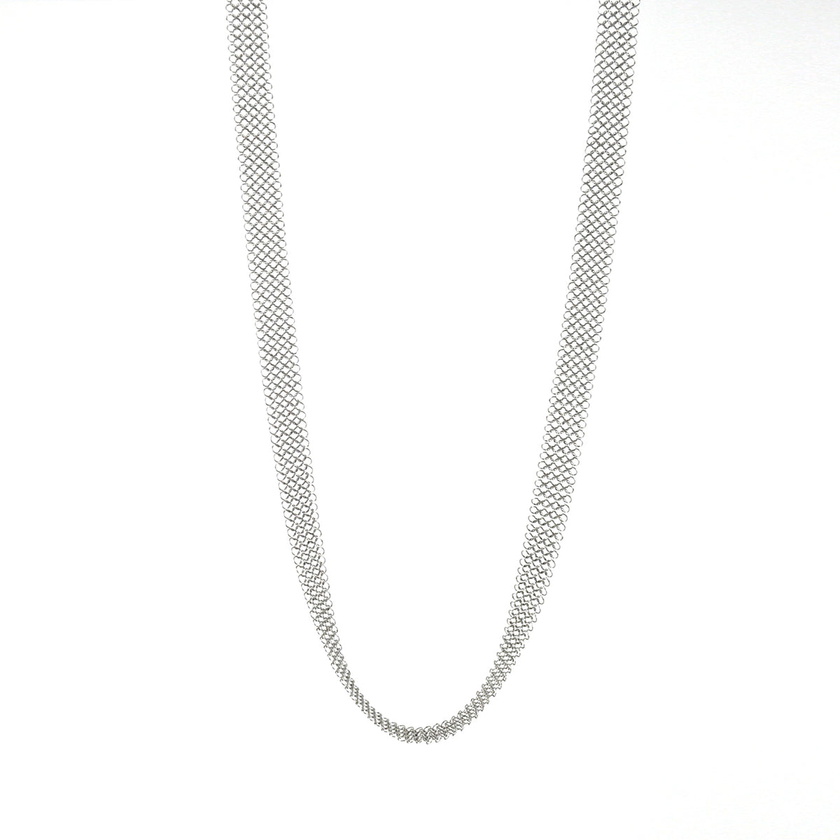 Les Basiques Fine Chainmail Necklaces - Silver