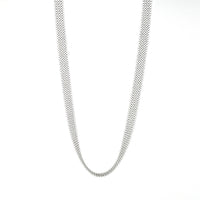 Les Basiques Fine Chainmail Necklaces - Silver