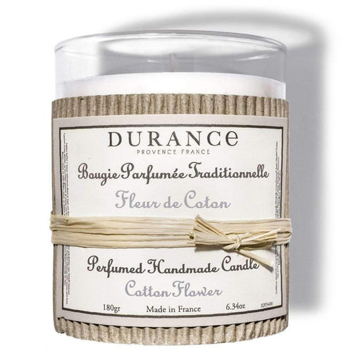 Durance designer home fragrance scented candle glass
