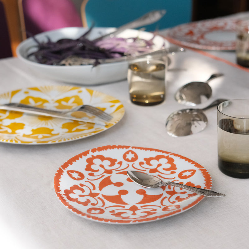 Bashkara Small Orange Plate