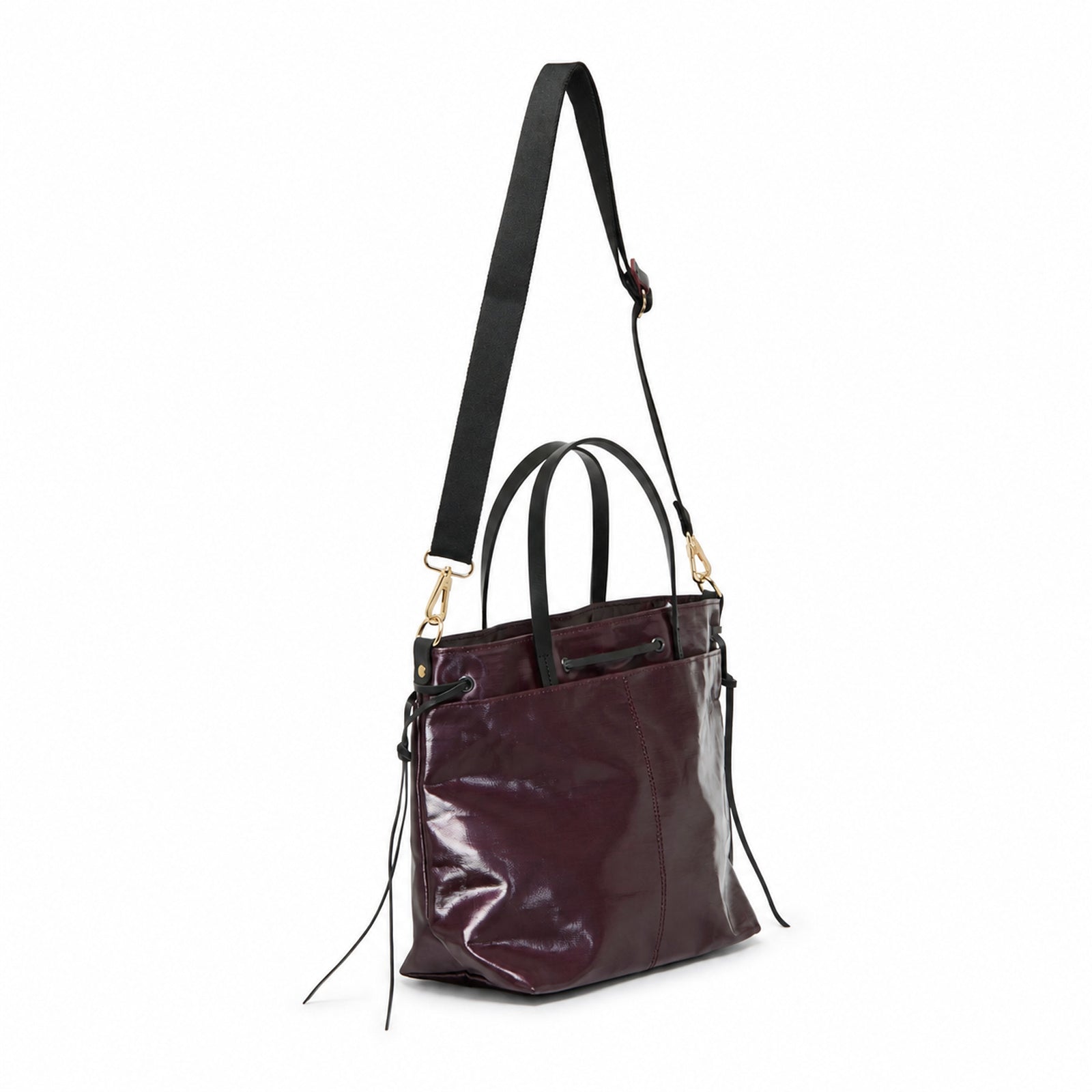 Emy Linen Tote Bag - Wine