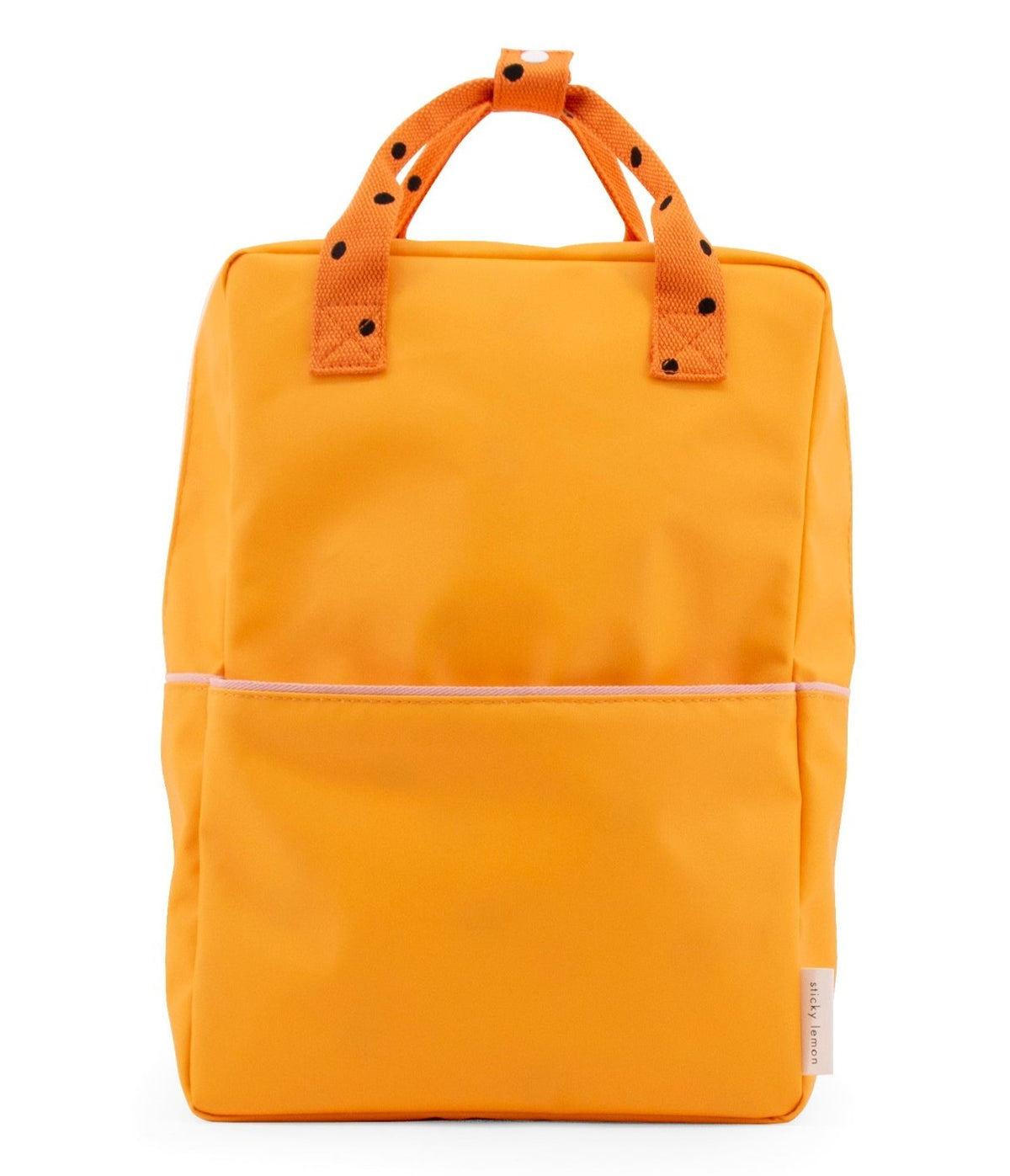 Backpack - Carrot Orange and Candy Pink