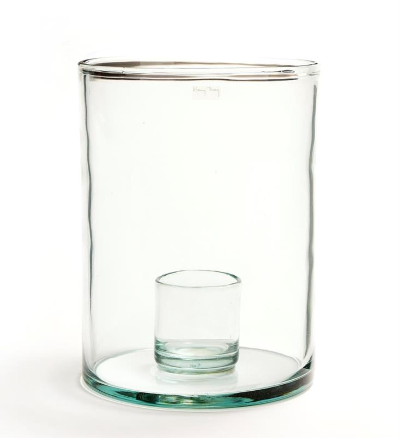 Hurricane Vase Large - Clear