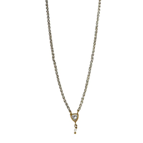Lizzy Collier Pearl Silver & Gold