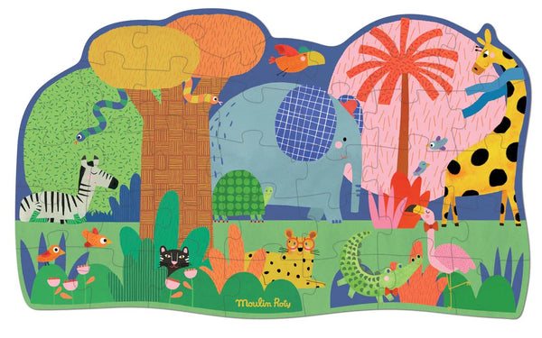 The Animal Oasis Puzzle - 36 pcs