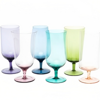Tall Cocktail Glasses - Classic Mix