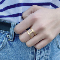 A Kind of Magic Ring Gold Plated Stirling Silver