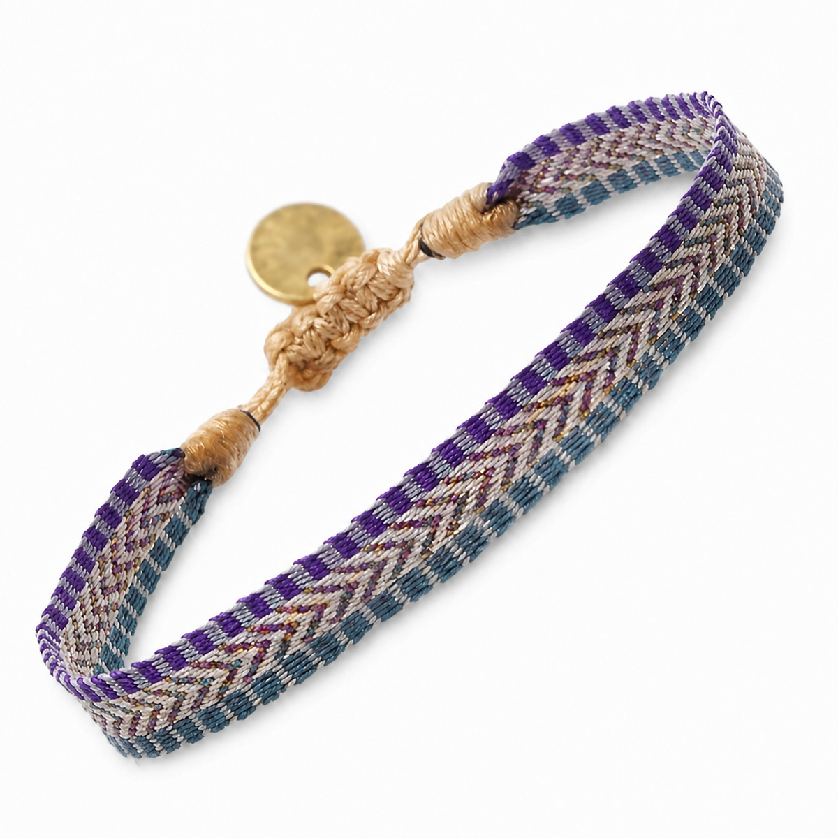 Argantina 120 Bracelet Grey Lilac Sparkle