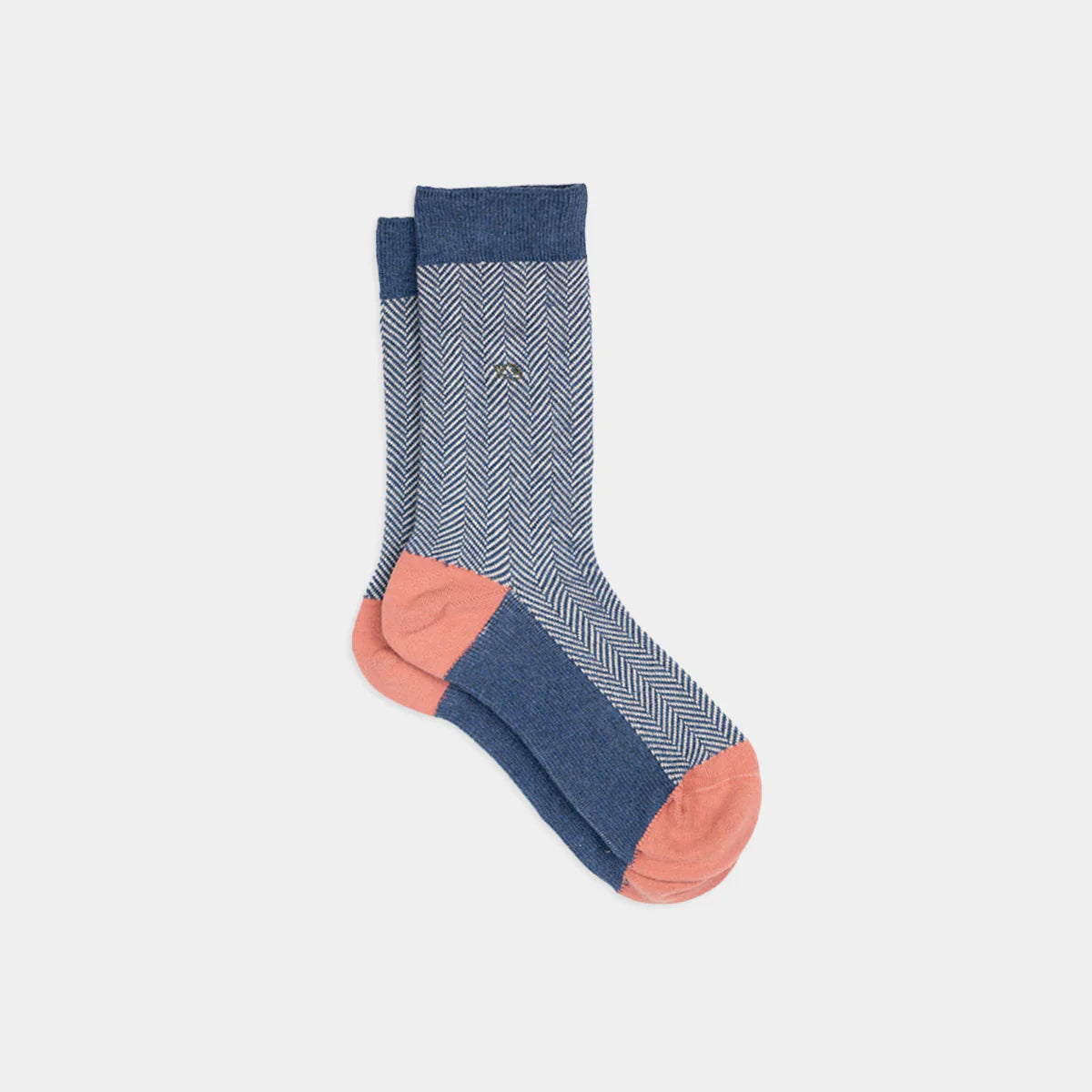 Cotton Socks Herringbone-Disko