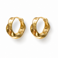 Dune Gold Hoop