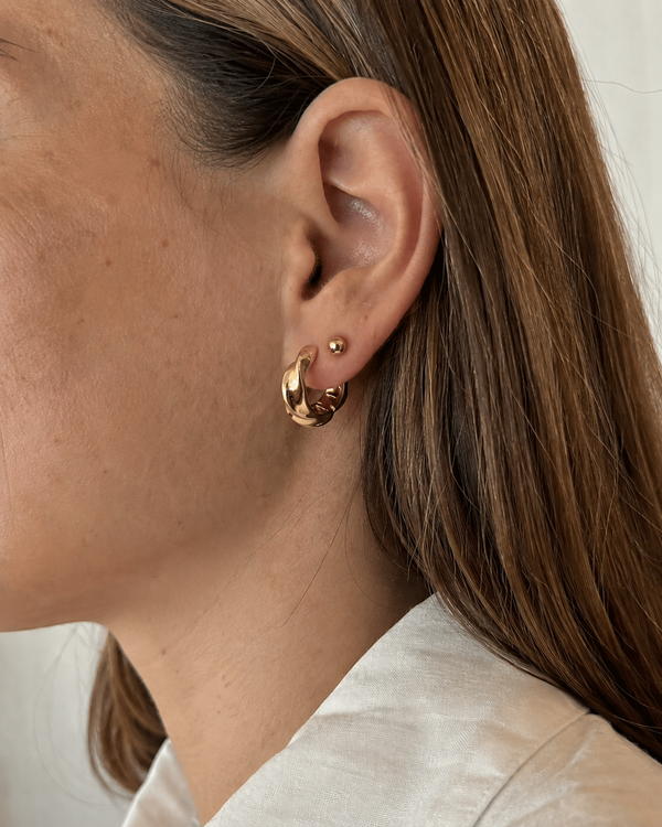 Dune Gold Hoop