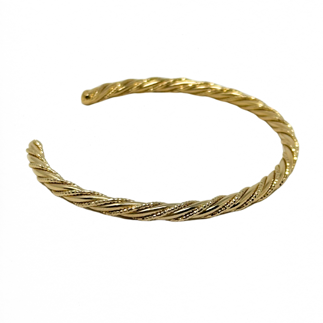 Hanka Twist Bracelet - Gold