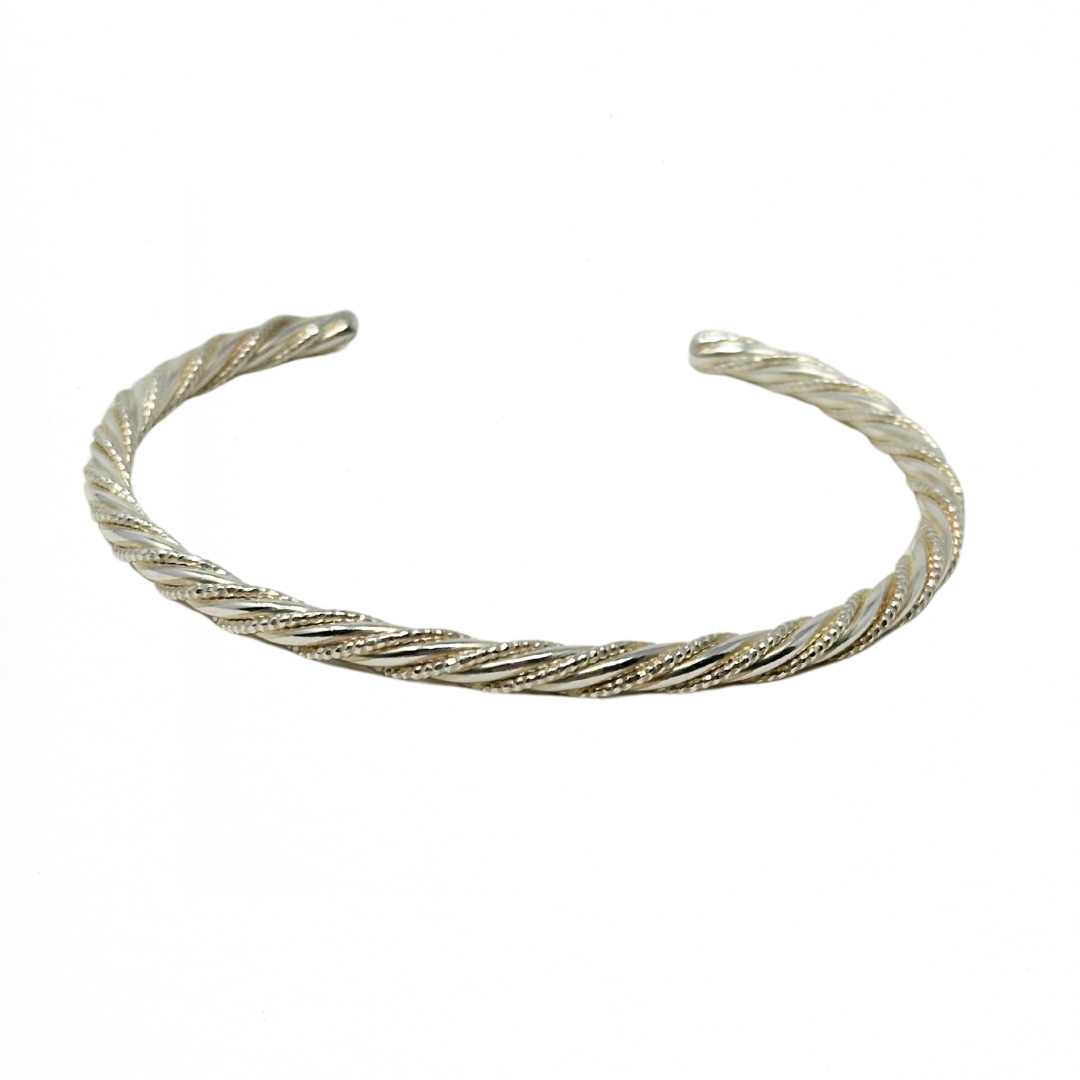 Hanka Twist Bracelet - Silver