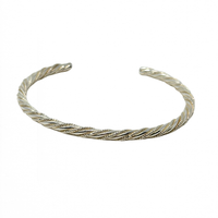 Hanka Twist Bracelet - Silver