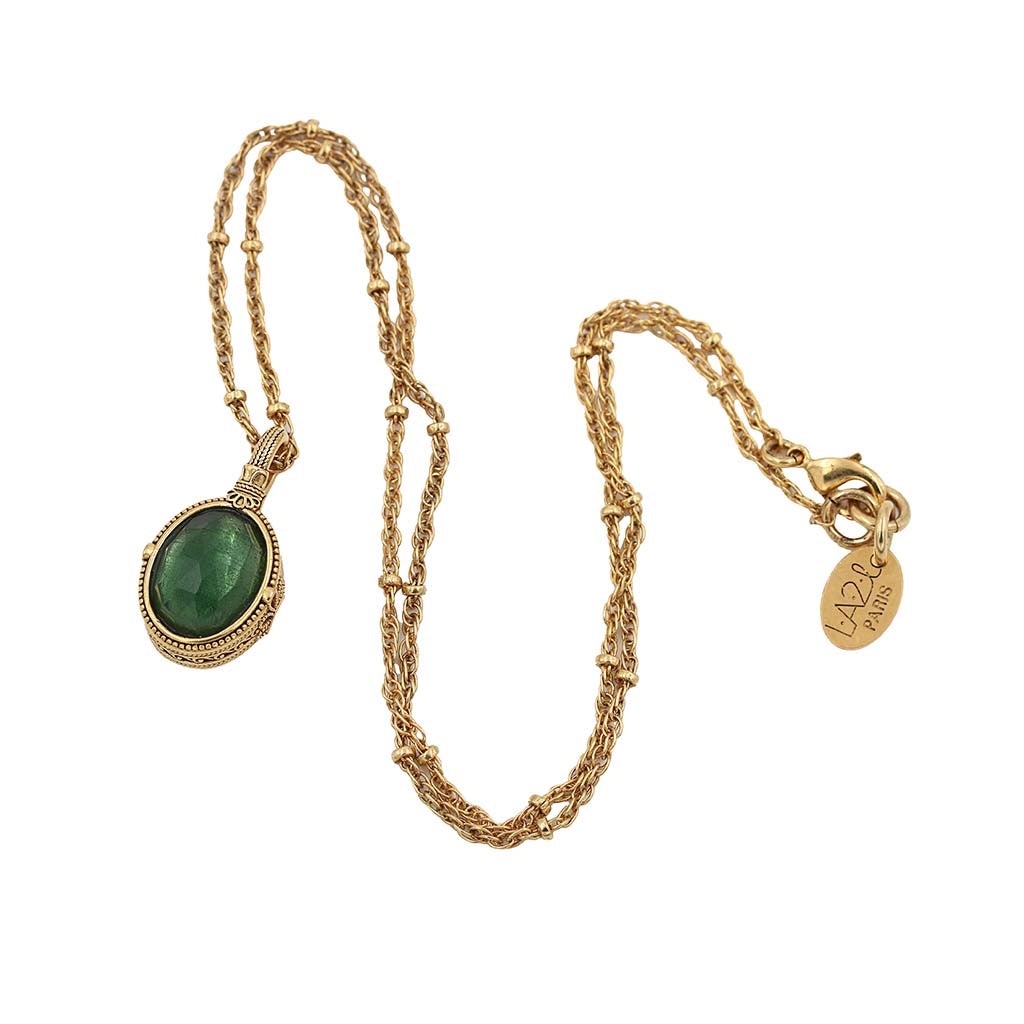 Camary Necklace - Blue Tourmaline