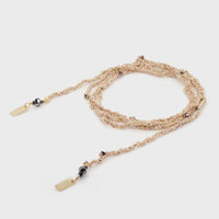 No 182 Necklace Gold Nude