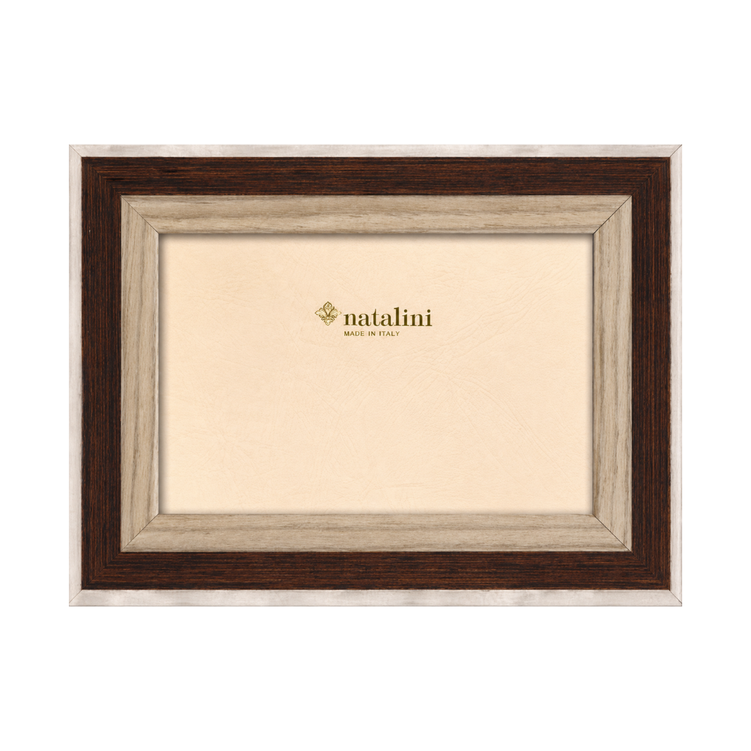 Chocolate + Ash Stripe Frame