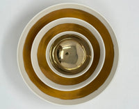 Porcelain Shine Bowl White Edge