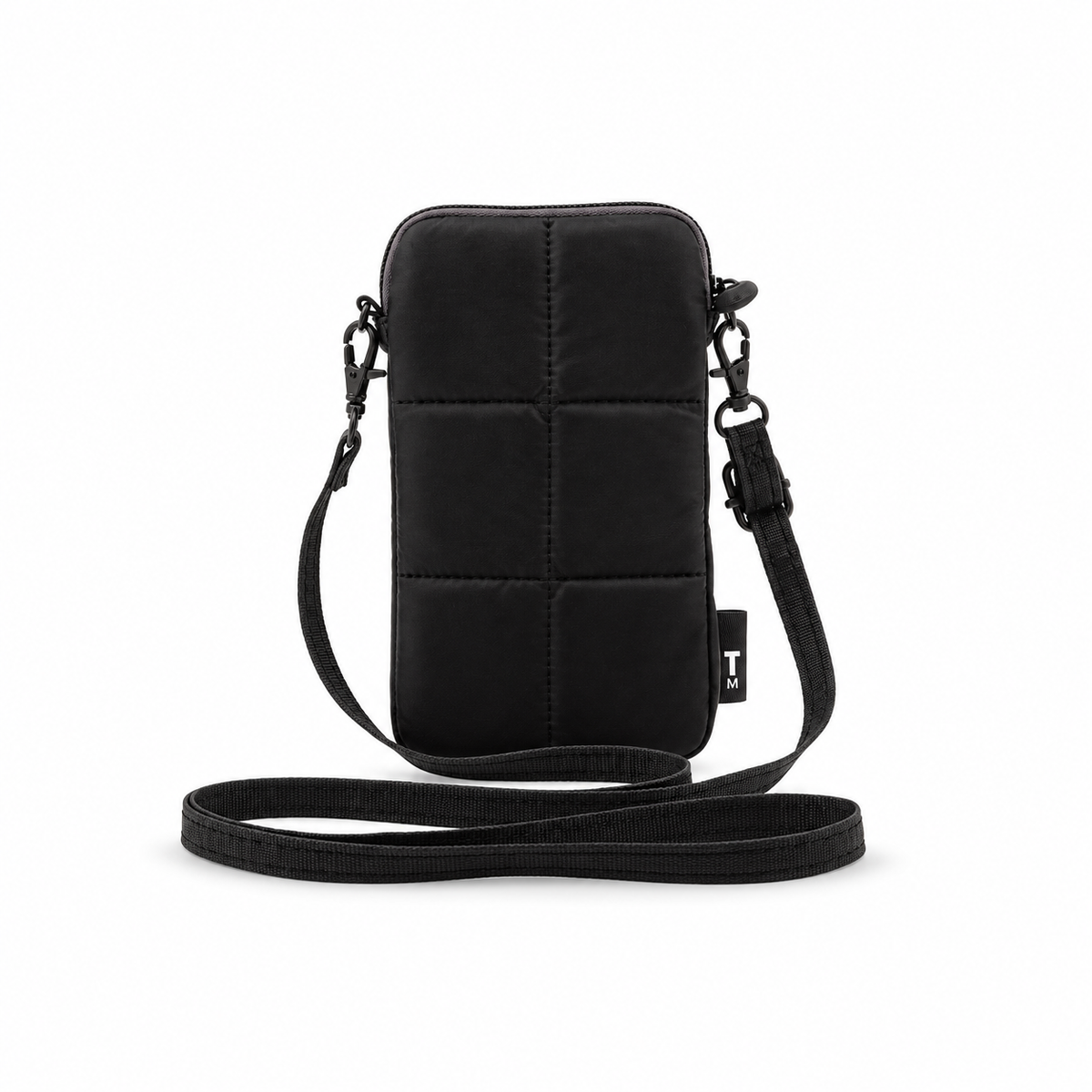 Puffy Phone Pouch Black