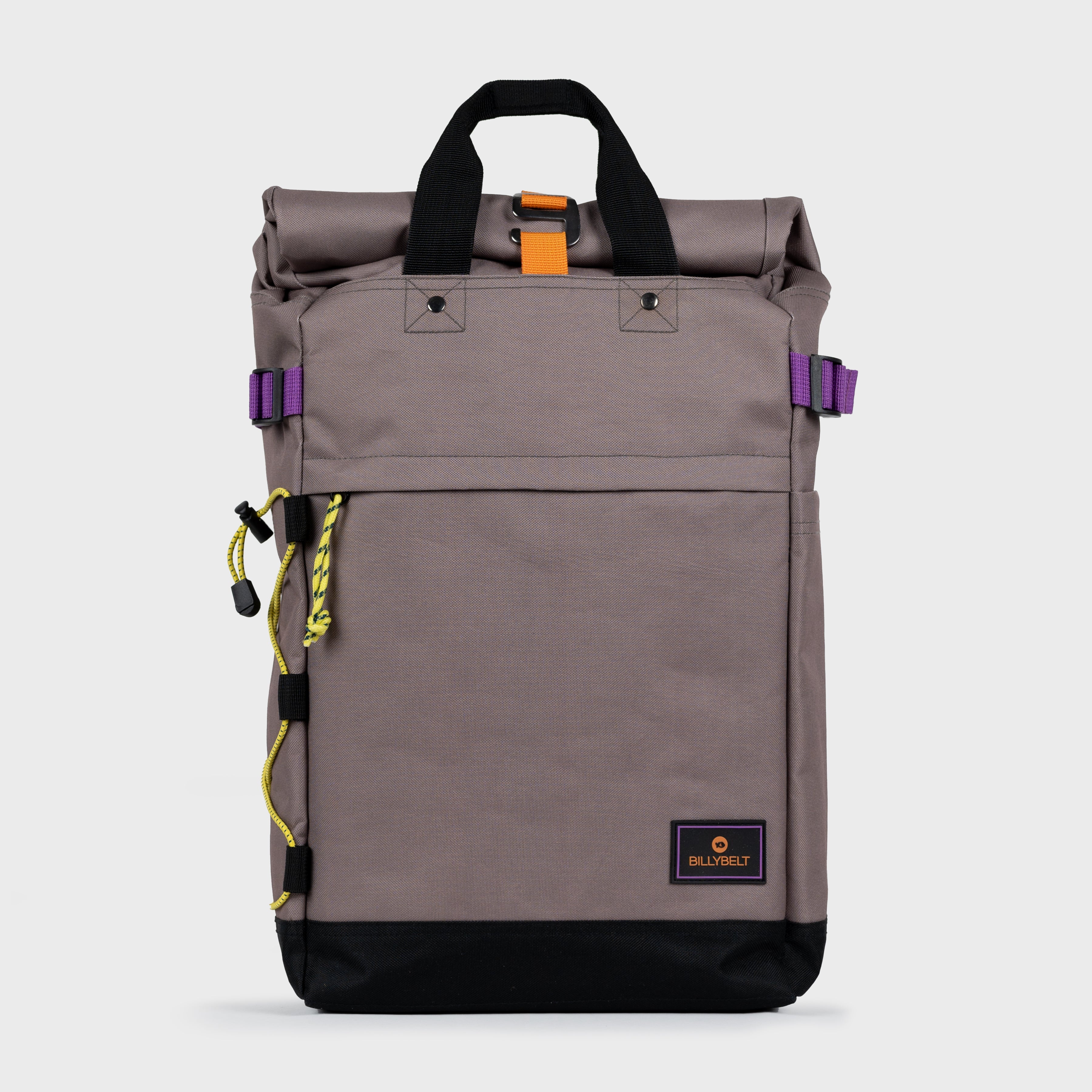 Roll Top Backpack Taupe