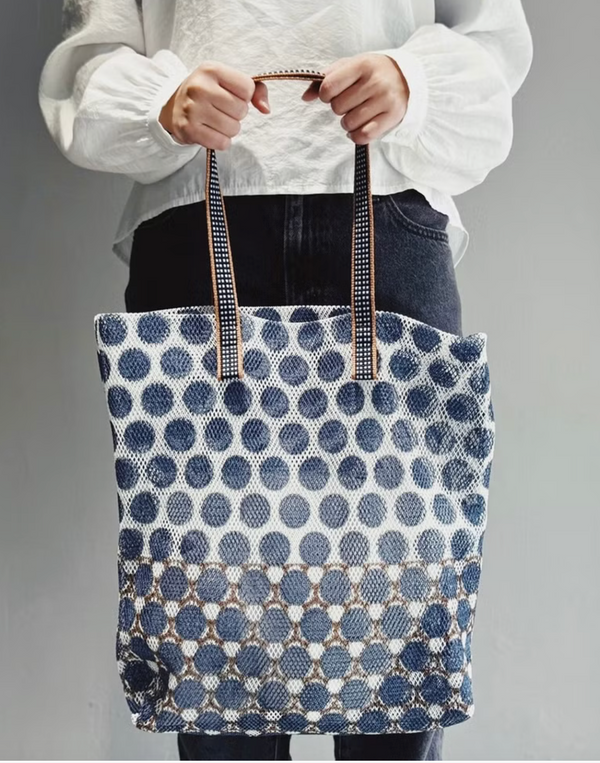 Mesh Tote Bag - INDIGO