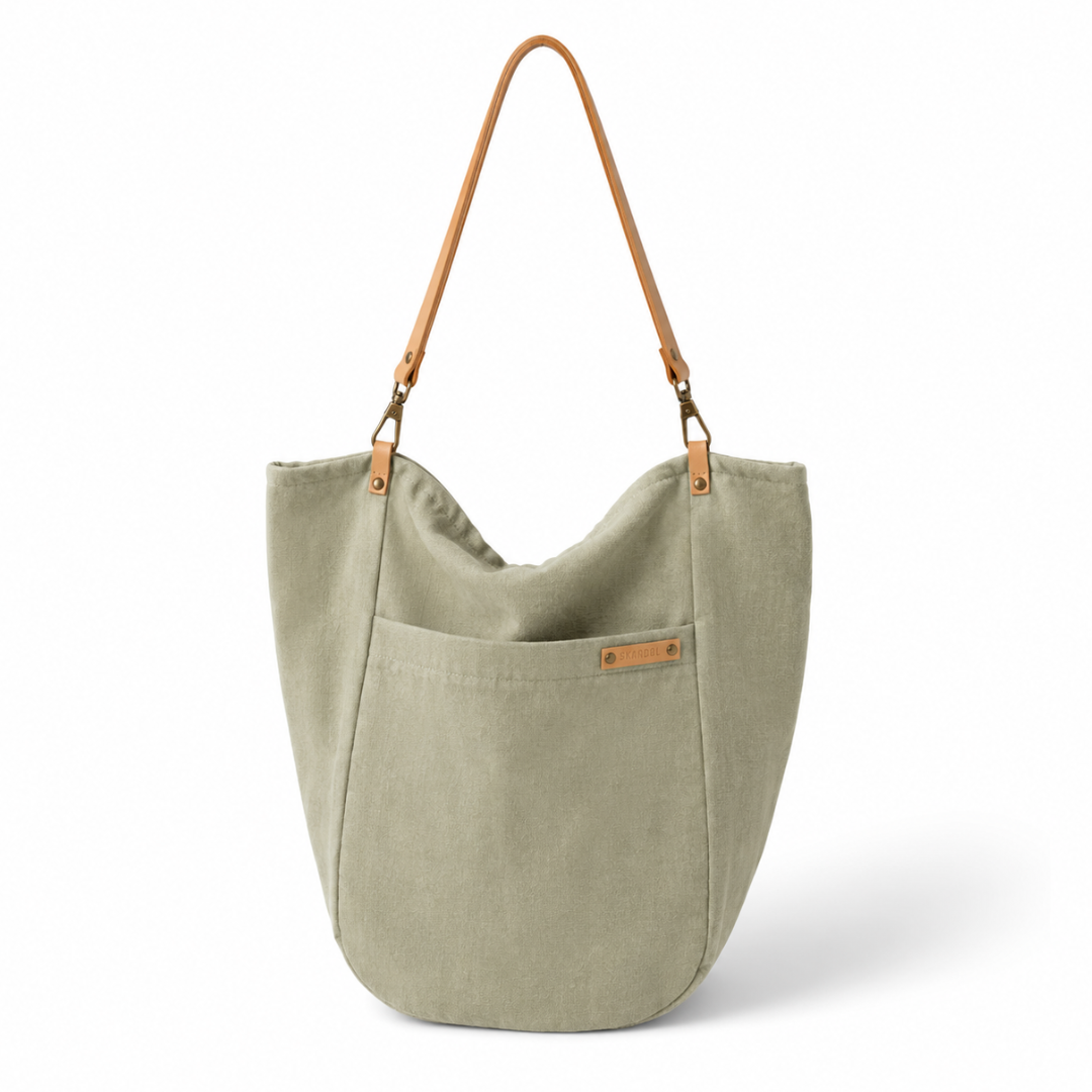 Large Shopper - Sage Green