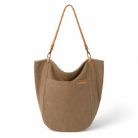 Large Shopper - Taupe