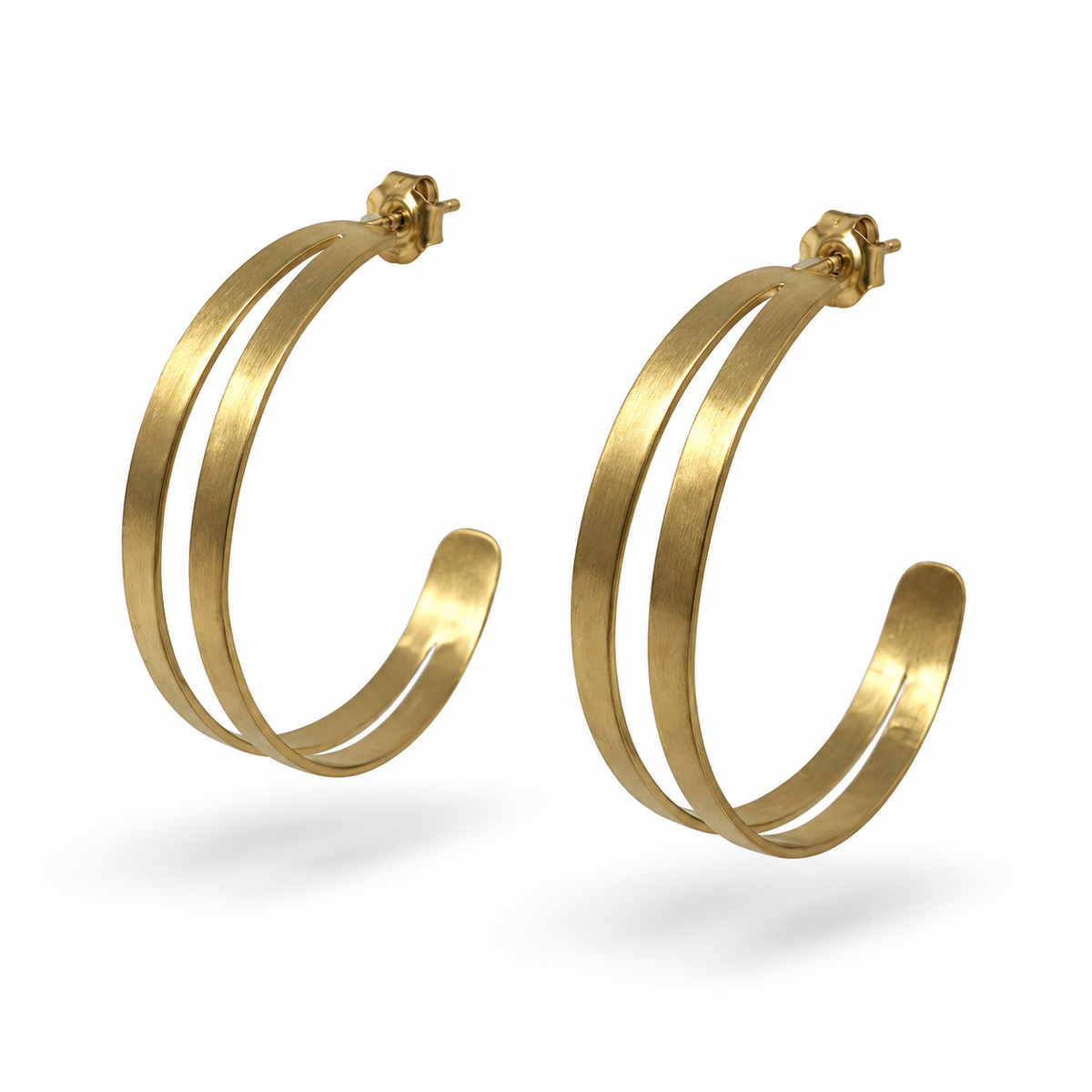 Conchita Large Hoop Earring - Gold
