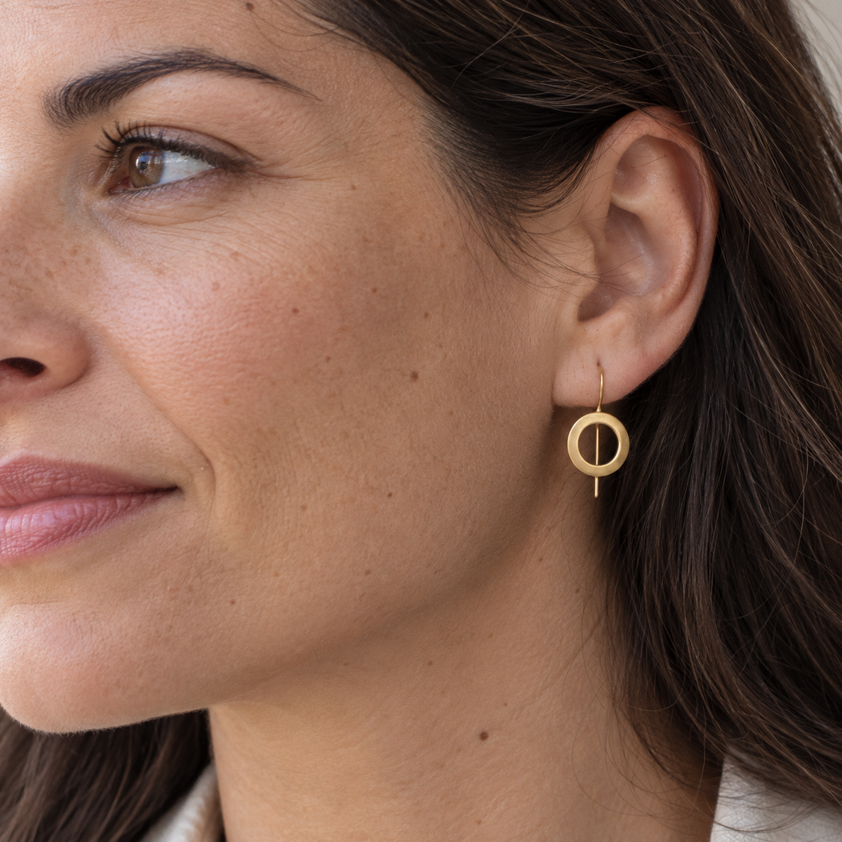 Aretes Hippies Small Earrings Gold