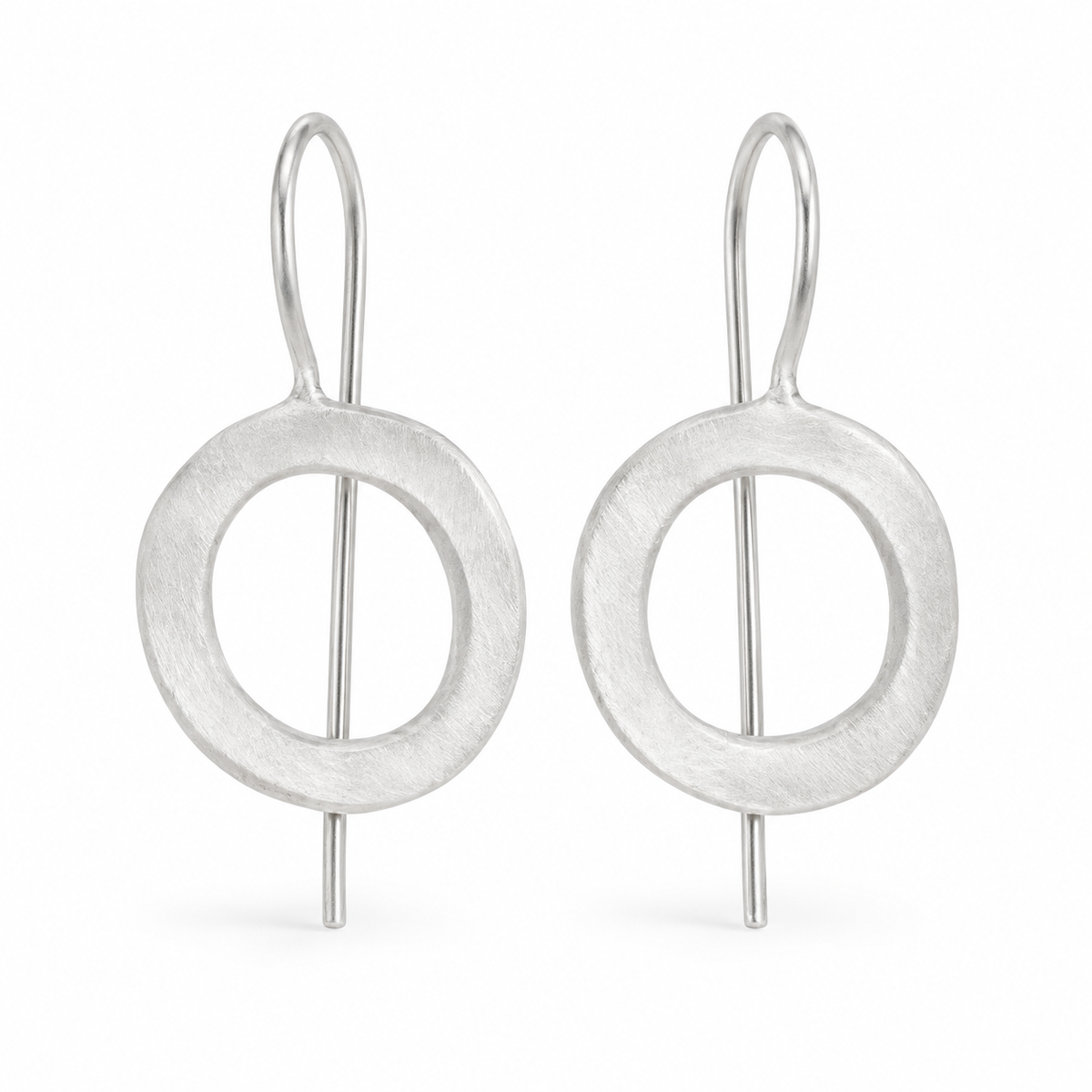 Aretes Hippies Small Earrings Silver